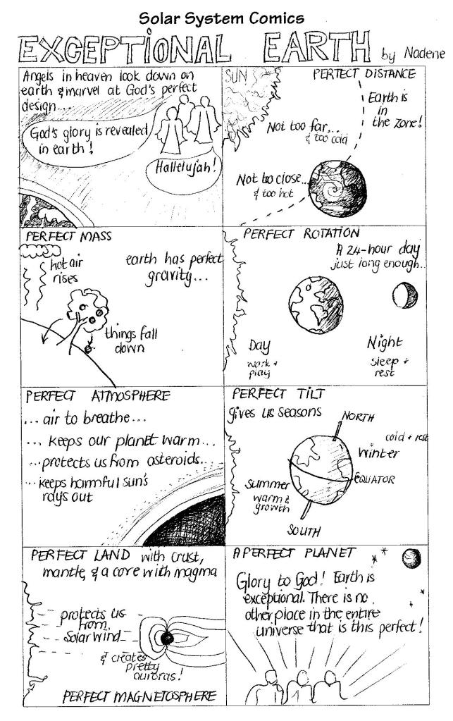 Earth Solar System Comics 003